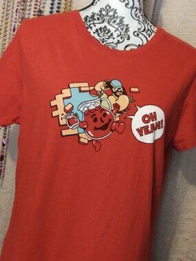 Oh yeah! Bustedtees Nostalgic T-shirt Red XLarge